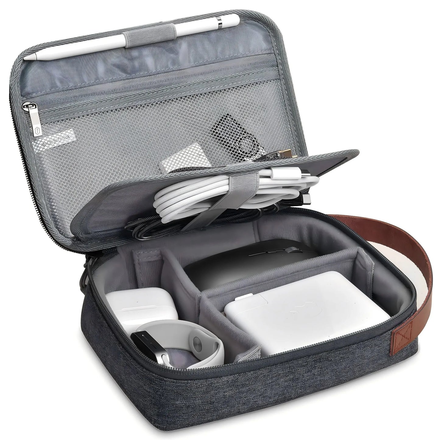 WiWU Minimalis Travel Pouch Black & Grey