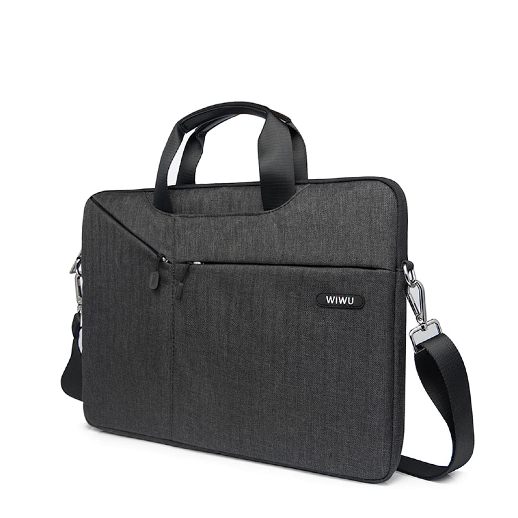 WiWU Eco friendly Polyster with faux fur Lining Laptop Handbag