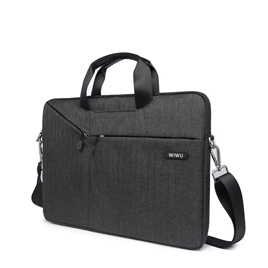 WiWU Eco friendly Polyster with faux fur Lining Laptop Handbag