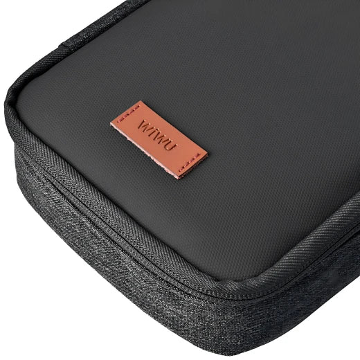 WiWU Minimalis Travel Pouch Black & Grey