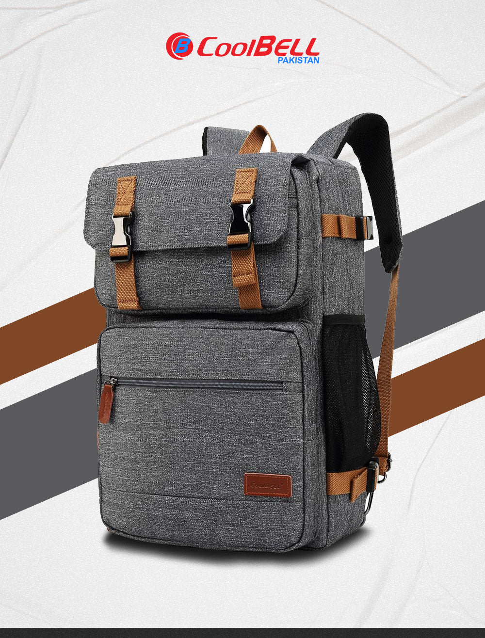 Cool Bell CB-5503 15.6″ Inches Dual Laptop Backpack