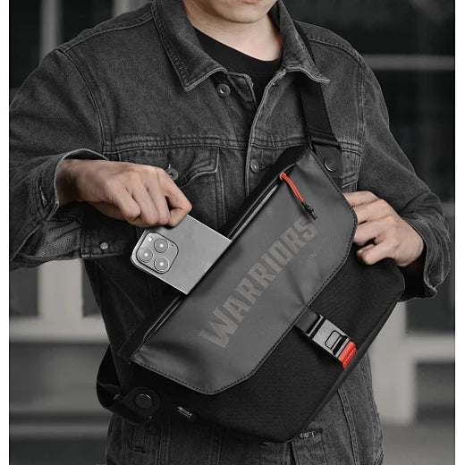 WiWU High Quality Custom Chest Bag with Large Capacity Waterproof Messenger Crossbody Bag Unisex