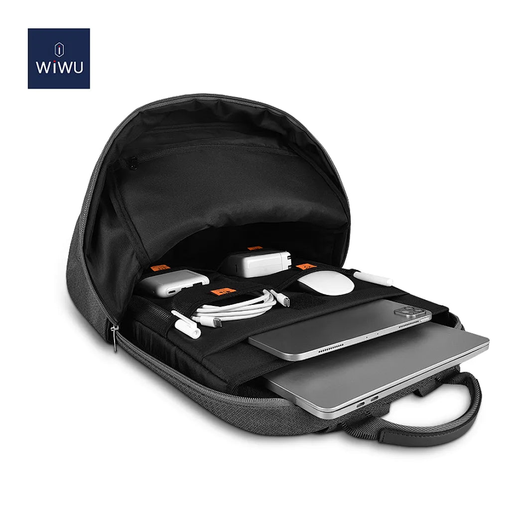 WiWU Pilot Backpack 15.6 inch Travelling Polyester Laptop Business School Travelling