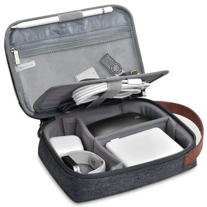 WiWU Minimalis Travel Pouch Black & Grey