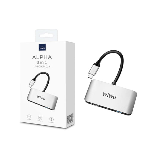 Wiwu 3 in 1 (C2H) Type-C Hub